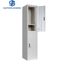 Metal Furniture 2 Doors Worker Use Locker Steel Wardrobe